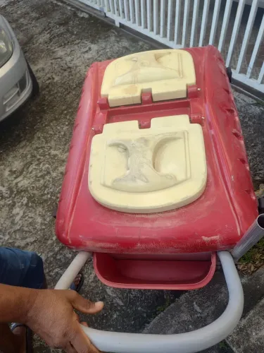 Carrinho de sorvete grande