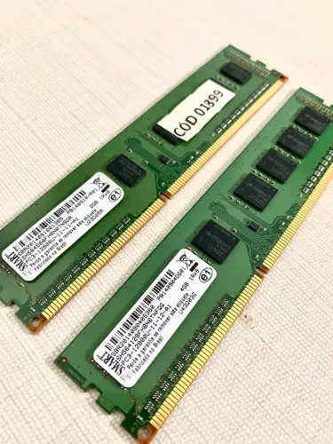02 Memórias Ram 4G DDR3 PC3l-12800U-11-12-A1 Gamer
