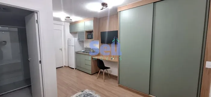Studio para Locação MOBILIADO NOVO NUNCA HABITADO, 27m², Sem Vaga, Santo Amaro, São Paulo,