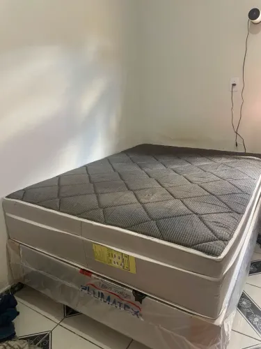 Cama Box Plumatex Velvet 138x188 - R$800