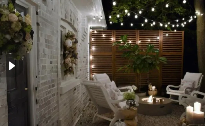 Varal de Luzes LED 40m Externo com Lâmpadas