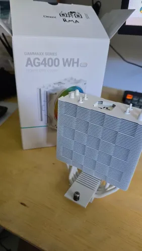 CPU Air Cooler deepcool ag400 branco