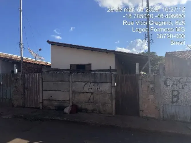 Oportunidade Única em LAGOA FORMOSA - MG | Tipo: Casa | Negociação: Leilão | Situação: Imó