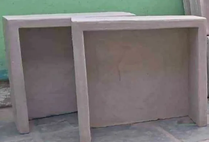 Doação nicho concreto padrão sanep