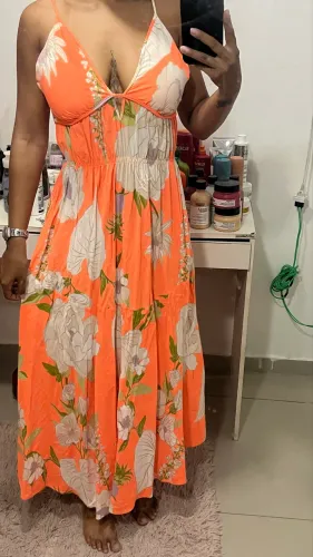 Vestido farm longo M