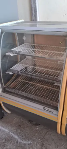 Balcão estufa p salgado gelopar