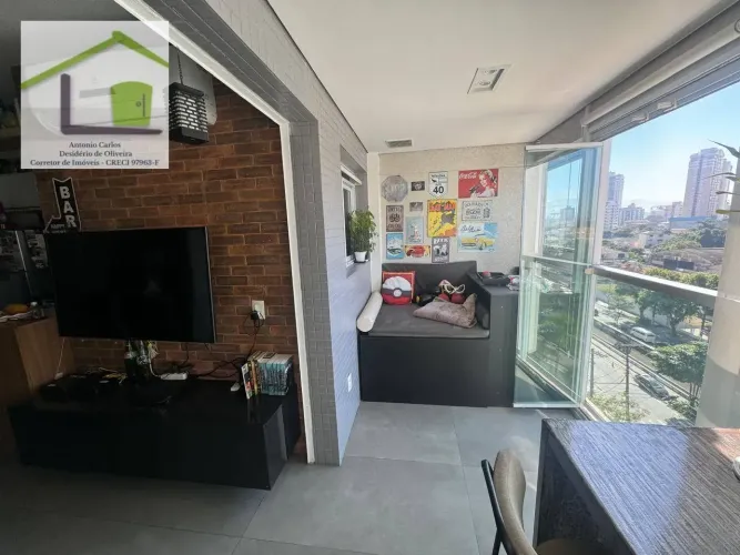 Studio para alugar, 85 m² por R$ 4.500,00/mês - Ponta da Praia - Santos/SP