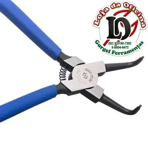 Alicate p/ Aneis Internos 10" 90° Curvo Interno - king Tony-KT68HB10