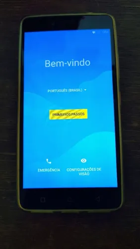 Smartphone Vibe K6 plus - Lenovo - 32 Gigas - cinza - Precisa de reparos