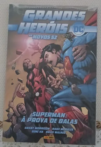 Grandes Heróis DC Novos 52 : Superman n° 4, 10, 15, 22, 35, 37 Ed. Panini
