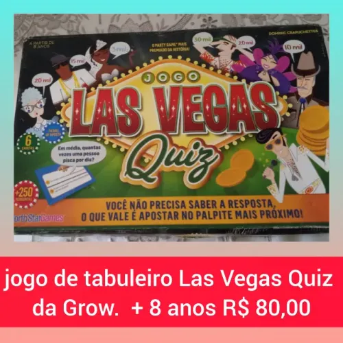 Jogo de tabuleiro Las Vegas Quiz