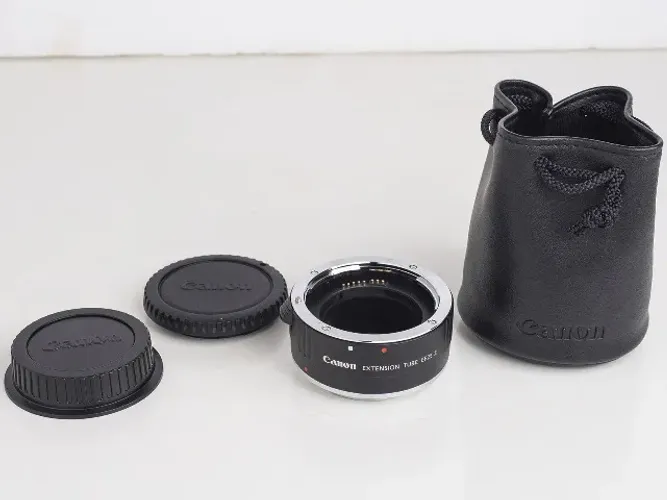 Tubo de extensão Canon EF-25 II impecável