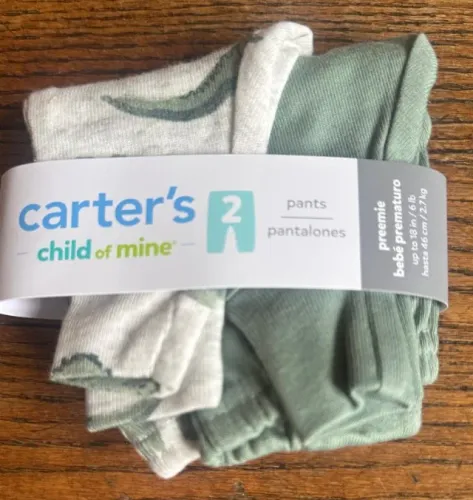 kit 2 Calças Carters tamanho vc prematuro importadas (Novas)