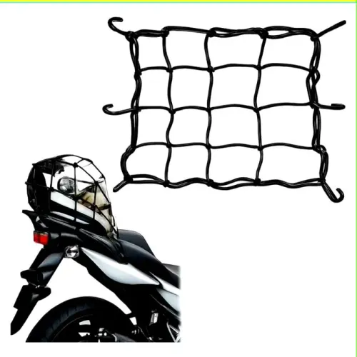 Rede aranha elástica para motociclista 35X35 