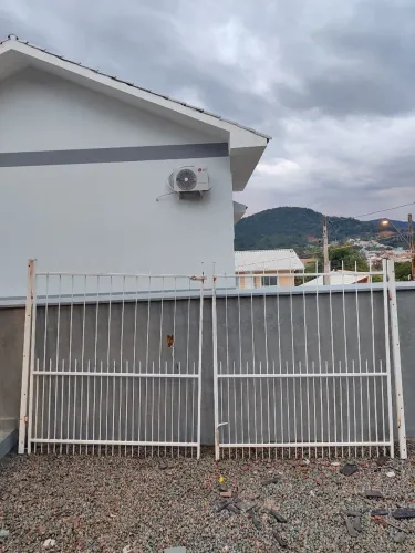 Kit portão e lixeira