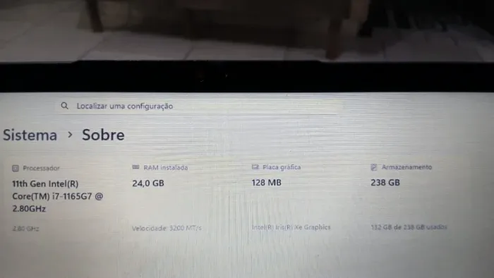 Notebook Lenovo IdeaPad 3 i7 11ª Gen | 24GB RAM | 100% Original e Bem Cuidado