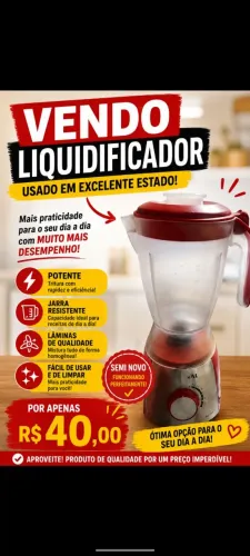 Liquidificador no precinho