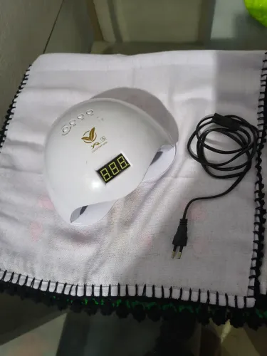 Cabine uvled nail lamp 5 digital 48w unha acrigel 
