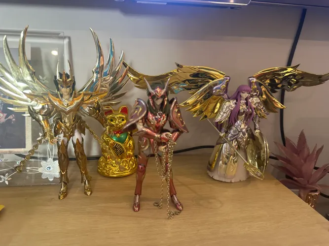 Cavaleiros do zodíaco ikki shun Athena Bandai