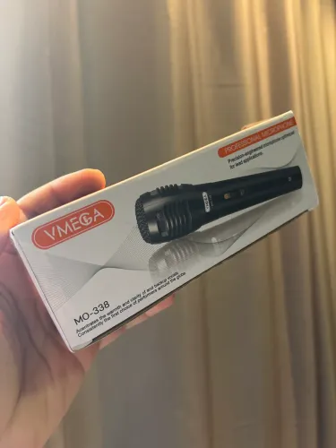 MICROFONE COM FIO KARAOKÊ - FAÇO ENTREGA