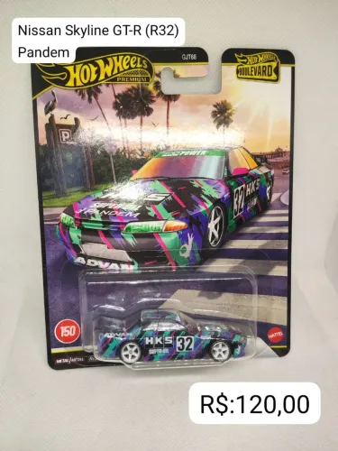 Hot Wheels Nissan Skyline GT-R R32 Pandem Premium