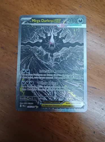 Mega Darkrai Ex(116/084) Escuridão Absoluta Carta Pokémon