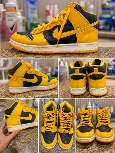 Nike Dunk High Wu Tang Clan Black and Poellen Amarelo