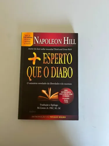 Livro MAIS ESPERTO QUE O DIABO