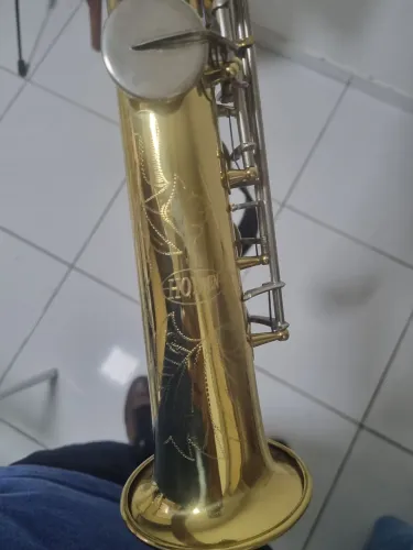 Sax Soprano Hoyden com boquilha Barkley Jazz 7 Hybrid