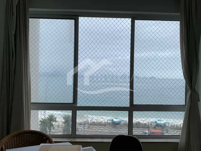 Excelente 3 Quartos com Vista Mar na Av. Atlântica