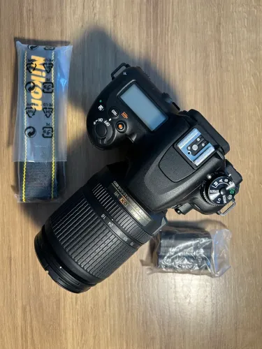 Kit Nikon D7500 Wi fi 4k na caixa
