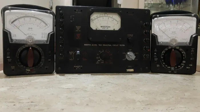 Kit Multímetro Analógico Vintage