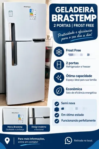 Geladeira Brastemp