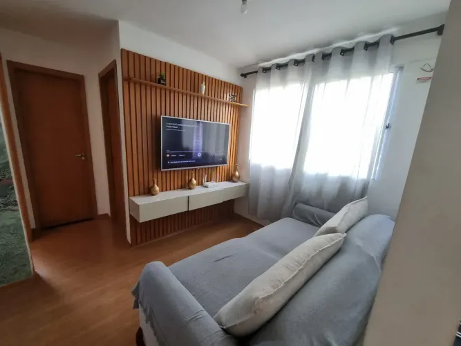 Alugo lindo apartamento de 2 quartos no Condomínio Residencial Amaro