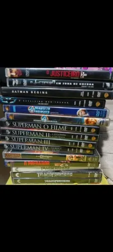 Filmes, shows e desenhos originais mídias DVD'S
