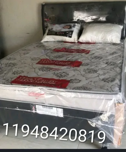 Promoção camas box casal com colchão novas pronta entrega