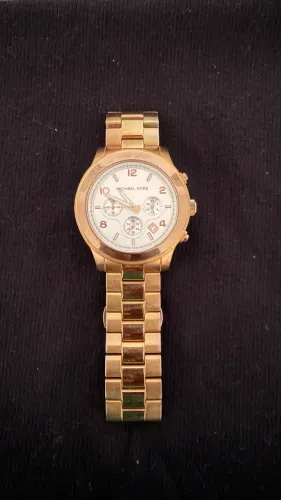 ? RELÓGIO MICHAEL KORS MK-5165 DOURADO