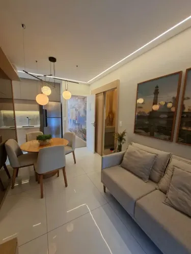 VENDA APARTAMENTO 2 suítes com varanda e lazer completo EM ITAPUÃ
