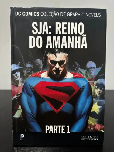 SJA - Reino do Amanhã Parte 1 e 2 Eaglemoss DC Comics HQ