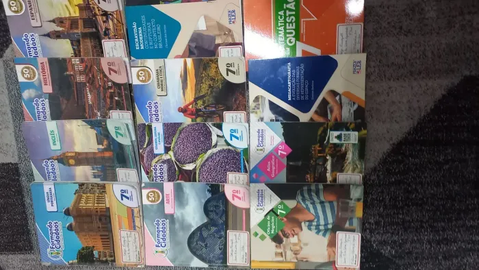 Livros Ensino Fundamental 7° ano formando Cidadãos 