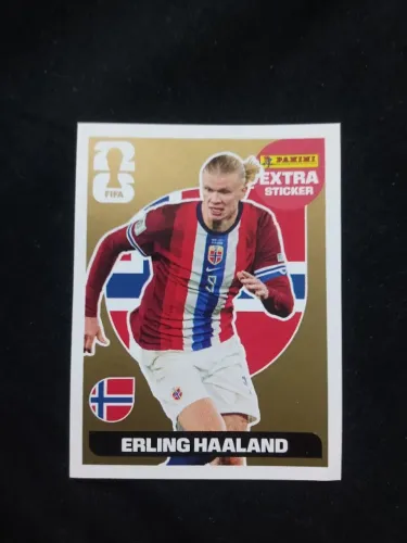 Figurinha Panini Erling Haaland Legend Ouro FIFA Copa 2026