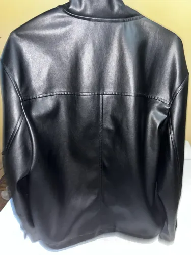 jaqueta de poliuretano zara