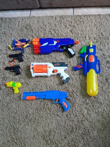 Vendo 7 Nerf 