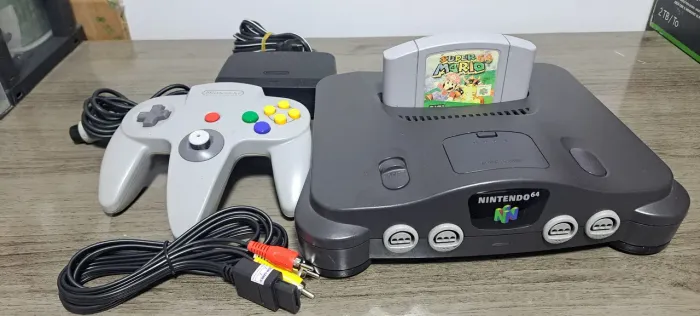 Nintendo 64 + Mario 64