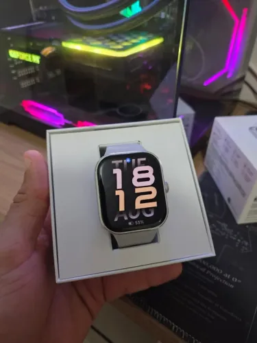 Smartwatch Xiaomi Redmi Watch 5 - Muito Novo / Completo na Caixa