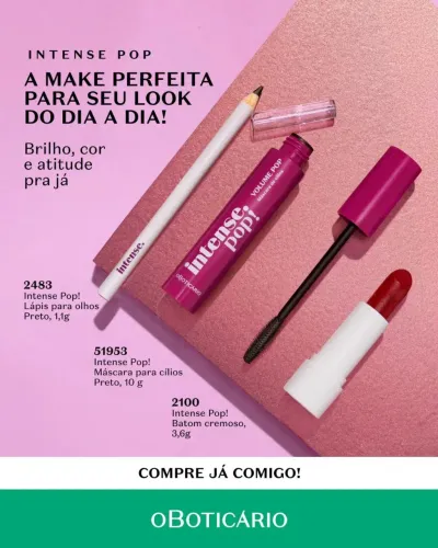 Produtos da Oboticário 