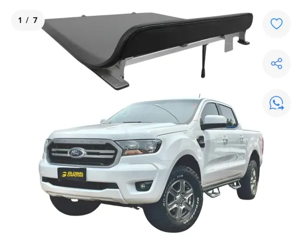 Capota Marítima Ford Ranger Cab Dupla 2012 A 2023 Trek Top