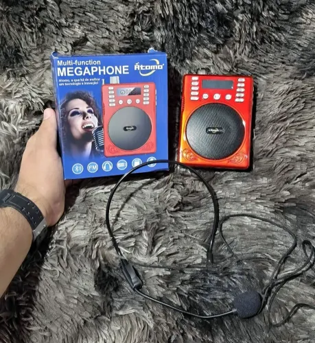 Megafone Amplificador de Voz (SOMOS LOJA)