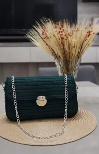 Bolsa Artesanal em Fio Náutico Feita à Mão