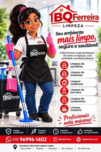 Limpeza profissional que você fica maravilhado